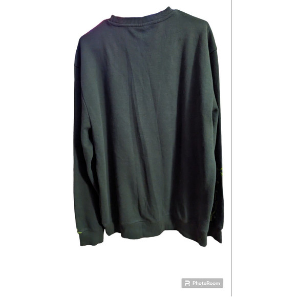 Genuine Authentic Garment  Sweater Bear Navy Green Size 2xl XXL Crew Neck - Picture 4 of 6